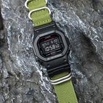 Часы с набором ремешков Casio G-Shock, арт. DW-5600HR-1A, черный - фото 4