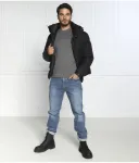 Изогнутая толстовка Salbo Regular fit Boss Green, серый - фото 2