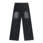 Джинсы унисекс Voguo Relay, Черный - фото 2