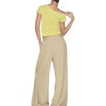 Трикотаж женский лимонный Zara - фото 4