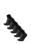 Спортивные носки LONG DISTANCE 5 PACK Danish Endurance, металлик черный - фото 4