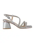 Сандалии на широком каблуке Alma En Pena, серый - фото