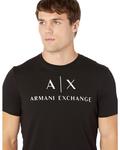 Футболка Armani Exchange Logo Printed, черный - фото 3