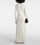 Платье макси из джерси Toteme, Meringue - фото 3