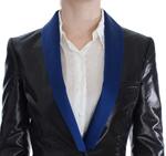 Костюм-двойка Exte blue, юбка и женский блейзер, черный - фото 4