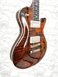 Электрогитара PRS SIngle Cut 594 10 Top Orange Tiger Hybrid Package with Hard Shell Case - фото 2