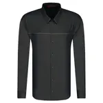 Очень узкая рубашка ero3 Hugo, черный - фото