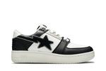 Кроссовки BAPE Bapesta Low M1 Patched, черный - фото