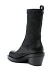 AGL ботинки с квадратным носком, черный - фото 3