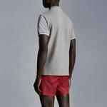 Весна-Лето 2021 Поло Мужская Серая Moncler - фото 3