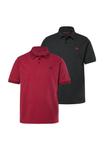 Поло Men Plus 2 PACK, Burgundy Red/Red - фото 3