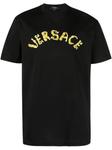 Versace футболка Seashell Baroque, черный - фото