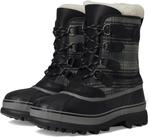 Ботинки SOREL Men's Caribou Waterproof, Black/Quarry - фото