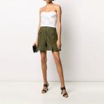 Alexander McQueen Женские карго-шорты green - фото 4