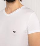 Футболка Emporio Armani slim fit, белый - фото 4
