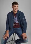 Бомбер Chaquetas Jack & Jones JJERUSH, цвет navy blazer - фото 6