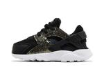 Кроссовки Nike Huarache Run SE TD 'Black Gold Glitter', черный - фото 4