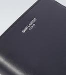 Кожаный кошелек Paris East/West Saint Laurent, Midnight Blue - фото 4