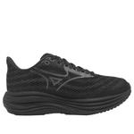 Кроссовки Mizuno Wave Rider 29 Super Wide 'Black' - фото 2