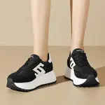 Кроссовки женские толстые низкие Daphne, черный - фото 9