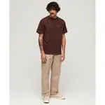 Футболка Superdry Contrast Stitch Pocket, коричневый - фото 3