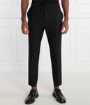 Брюки мужские Hugo шерстяные прямые, черный - фото