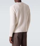 Джемпер Gio из шелка Saman Amel, Off-White - фото 4