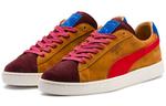 Кроссовки PUMA Suede Series Skateboard Shoes Unisex Low-Top Brown/Red - фото 3