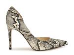 Туфли Nine West Folowe Pump, Light Grey Snake Print - фото 3
