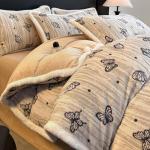 LUOLAI HOME Комплект постельного белья, 200 см, 4 предмета - фото 6