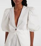 Хлопковая майка Adriana Degreas, Off-White - фото 4