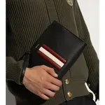 Кожаная клатч-сумка BALLY с панельными деталями - фото 5