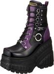 Ботинки Yosuke 2601148 Women's Platform, Multicolor (Black/Purple) - фото
