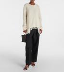 Кожаный клатч-браслет Square The Row, Dark Aniline Ang - фото 5