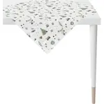 Скатерть 3710 Apelt, зеленый/белый - фото
