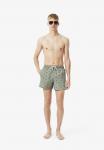Шорты для плавания Lacoste Swimming shorts, Vert Blanc/White - фото 2