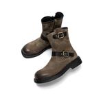 Майярд Стиль Ботинки Женские Джип Полуботинки, Хаки - фото 9