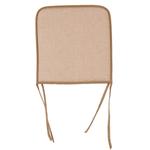 Подушка на стул Giftdecor бежевый диаметр: 38 см - фото