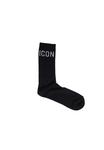 Носки мужские Icon с логотипом бренда, черный - фото 2