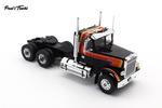 Freightliner FLC 120 64 T черный масштаб 1/43 IXO - фото 2
