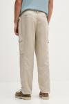 Брюки с добавлением льна Guess, бежевый - фото 3