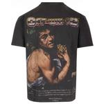 Узкая футболка Bacchus Off-White, черный - фото 2