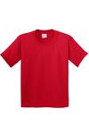 Футболка из плотного хлопка (2 шт.) Gildan, красный - фото