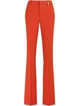 Roberto Cavalli расклешенные брюки, красный - фото