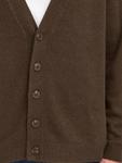 Вязаный кардиган !Solid DRICK, Brown - фото 4