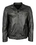 Байкерская куртка JCC "3102127", черный - фото