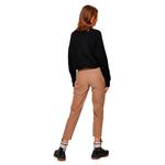 Брюки Selected Ria Mid Waist Cropped, коричневый - фото 2