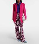 Баллериму сатиновые мюли Manolo Blahnik, 4535 Lblu - фото 3