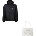 Утепленная куртка с логотипом Prada, черный - фото 11