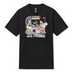 Футболка claw machine graphic tee 'black' Converse, черный - фото